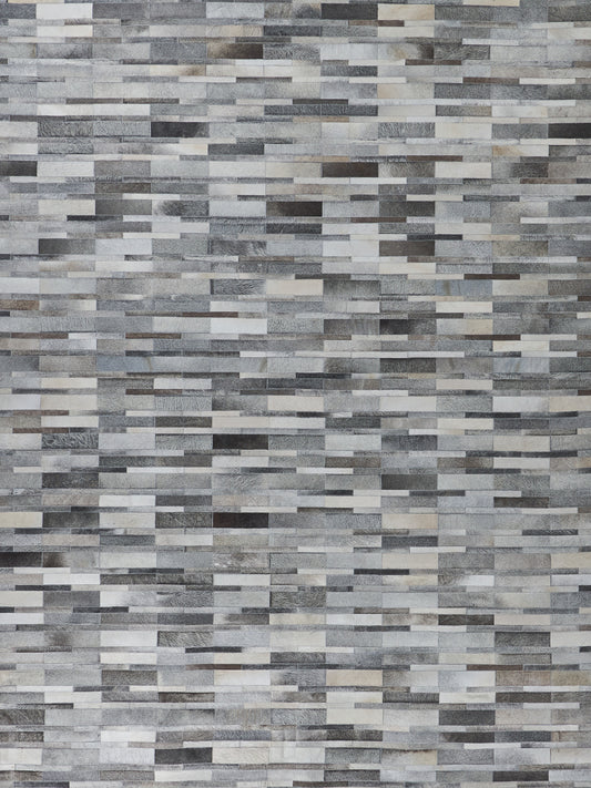 EXQUISITE RUGS   Natural Hide Indoor Hand Stitched    - 9785-5'X8'