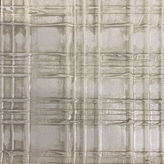 JF Fabrics -Wallpaper 980001 91 Wallpaper White, Gray  Vinyl, Specialty - 8999591 WF9231