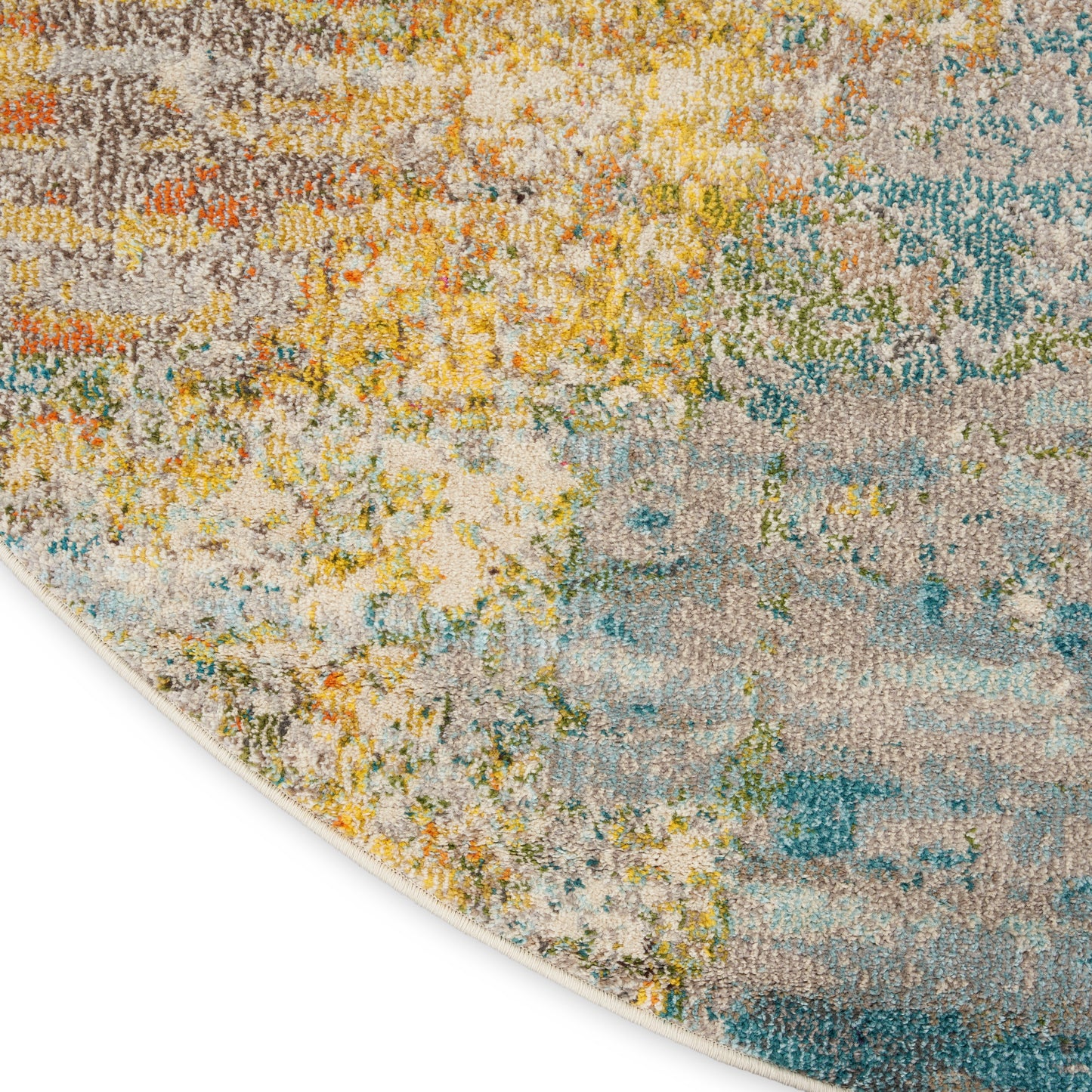 Nourison Rugs Nourison Home   Modern 4' X Round    - 099446463944