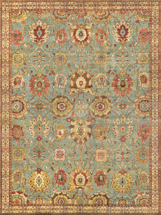 EXQUISITE RUGS   Hand-Knotted Rectangle    - 9973-8'X10'