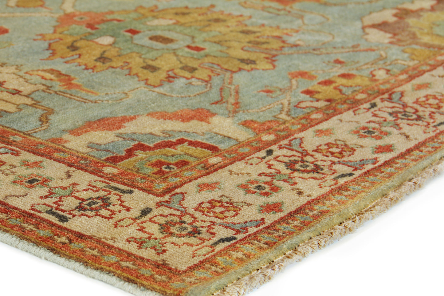 EXQUISITE RUGS   Antique Weave Serapi Indoor Hand Knotted    - 9973-10'X14'