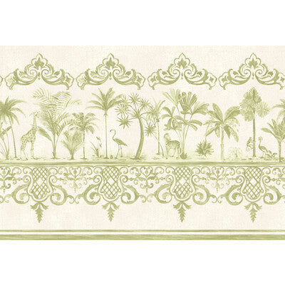 COLE & SON ROU BORDER PRINT--ANIMAL/INSECTS-BORDERS PARCHMENT   - 99/10045.CS.0