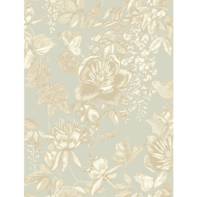 COLE & SON TIVOLI PRINT--ANIMAL/INSECTS-BOTANICAL & FLORAL TAUPE   - 99/7031.CS.0