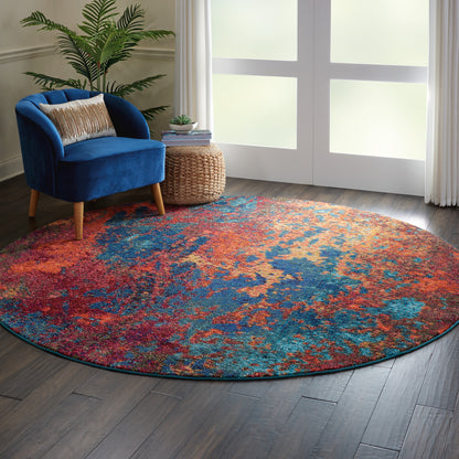 Nourison Rugs Nourison Home   Modern 8' X Round    - 099446460554