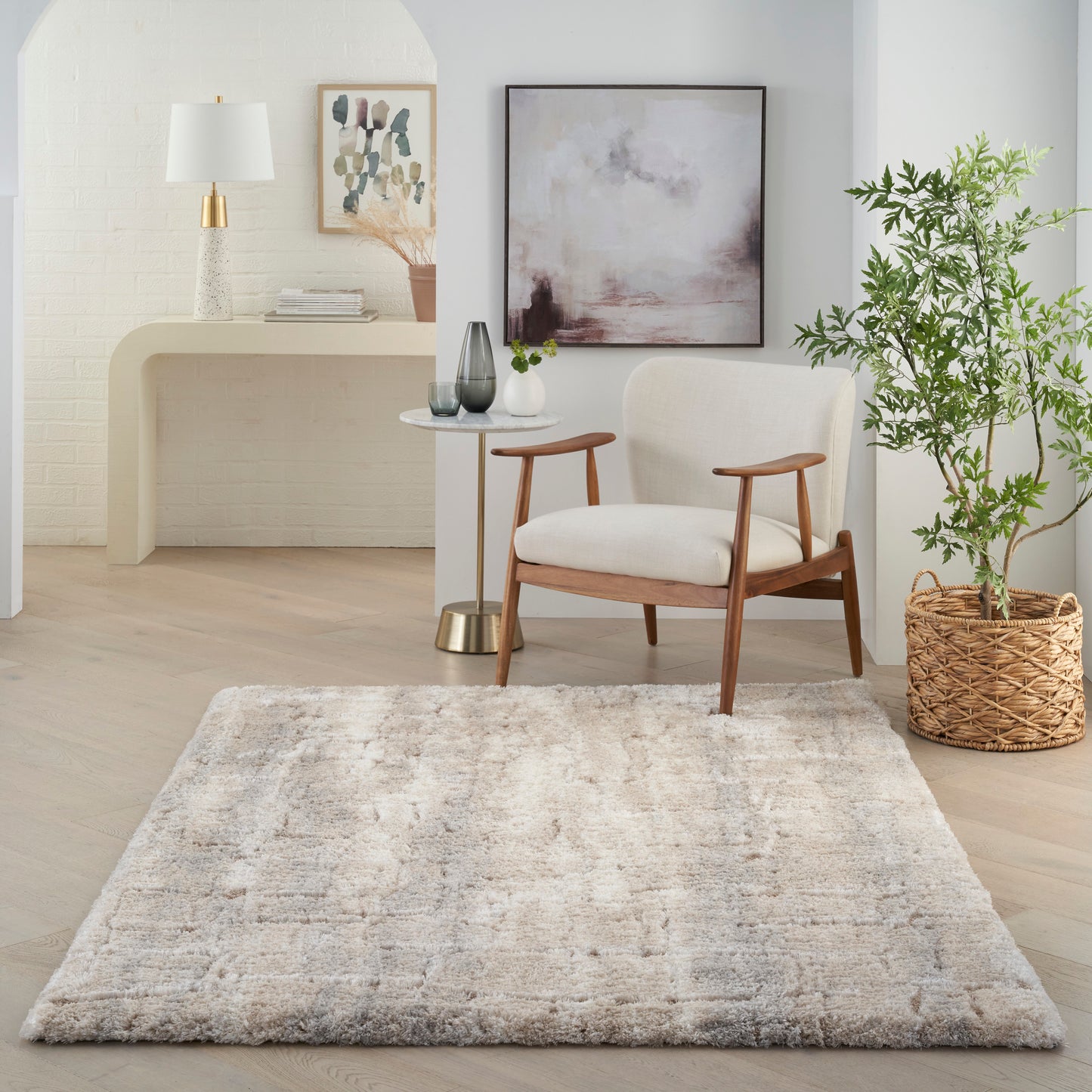 Nourison Rugs Nourison Home   Shag 5' X 7'    - 099446002921