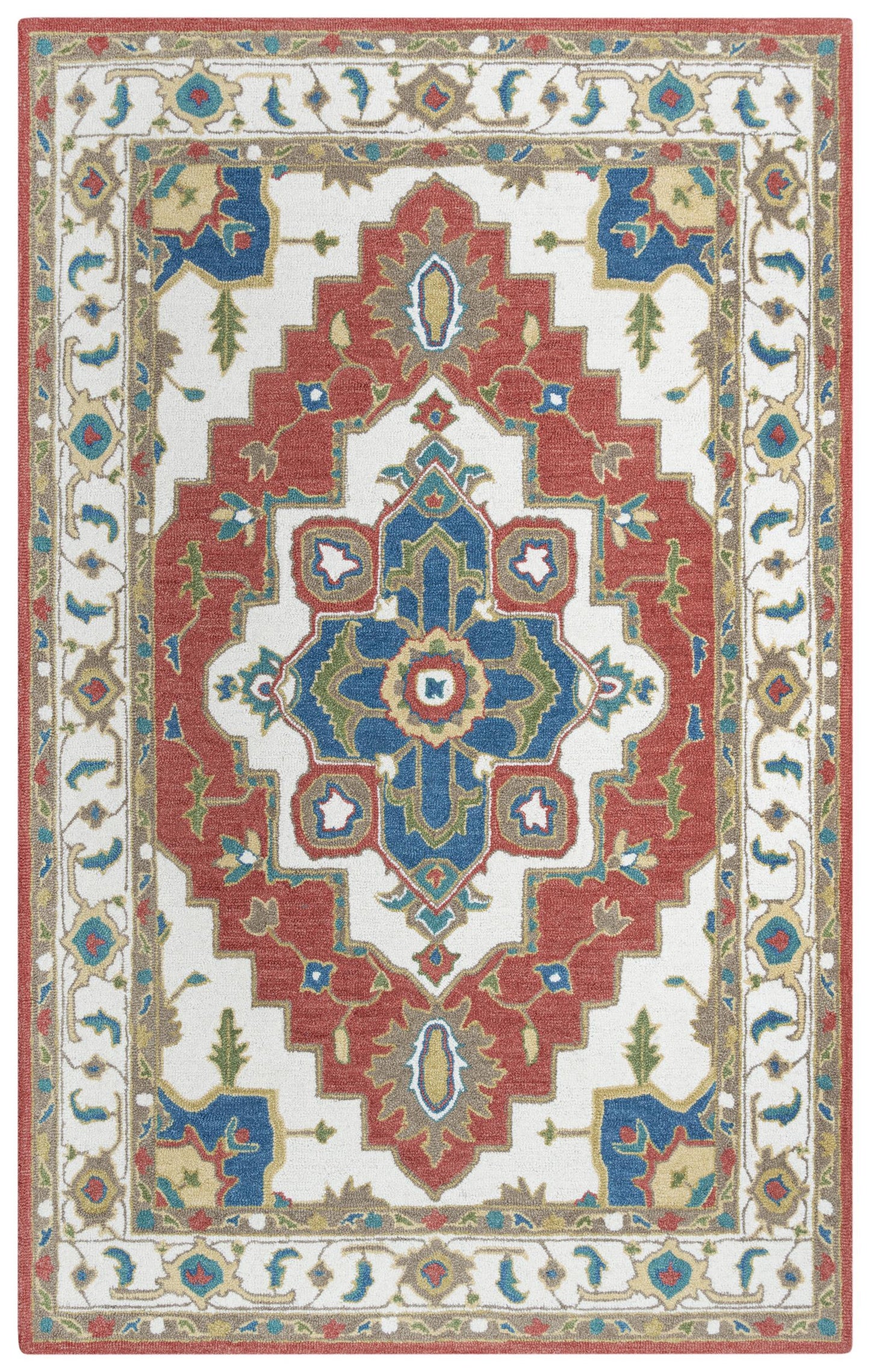 Conley Traditional rug, 5' x 8'.