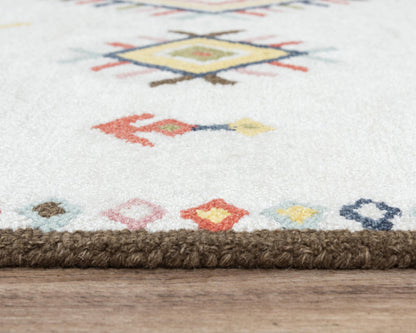 Catawba rug, rustic lodge style, 8' x 10'.
