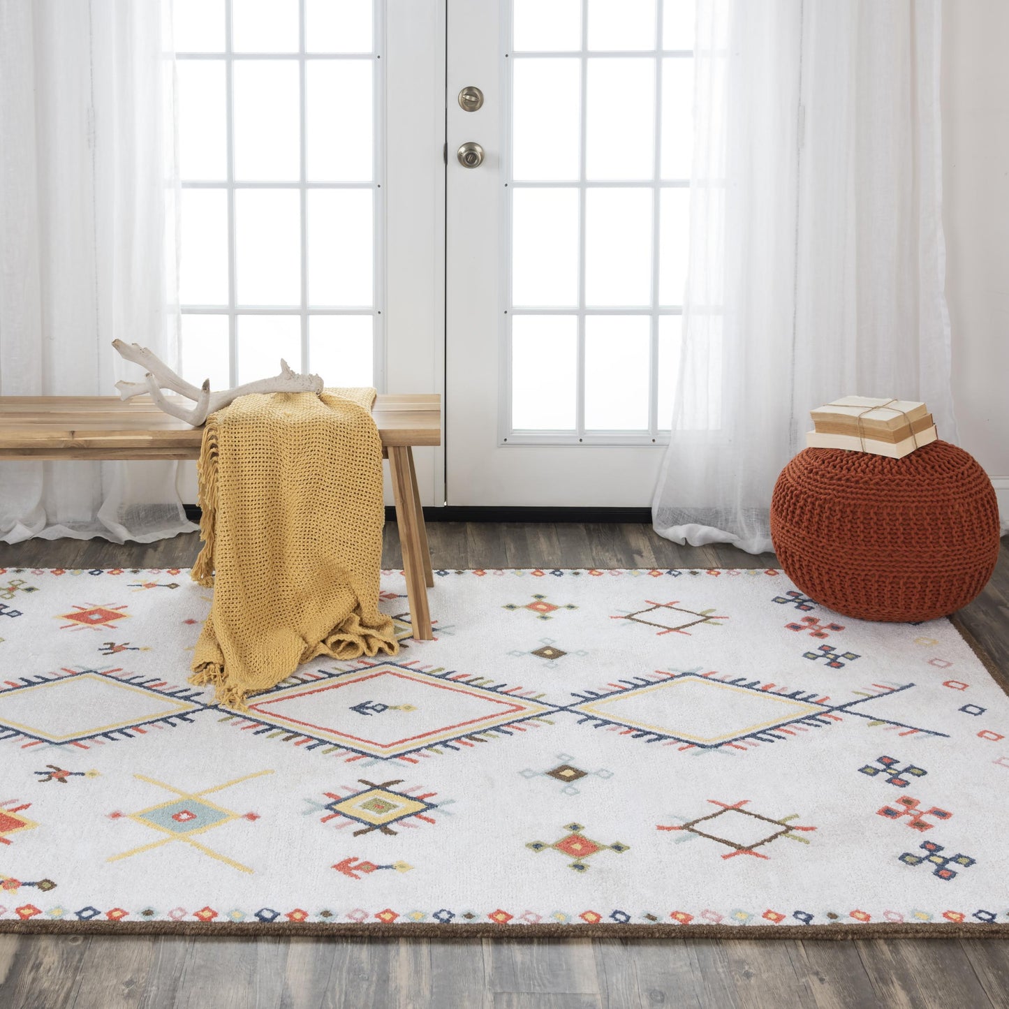 Catawba rug, Rustic Lodge style, 8' x 10'.