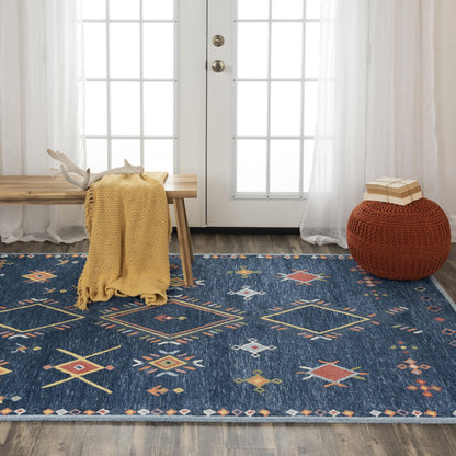 Catawba Rug in rustic lodge style, 5' x 8'.