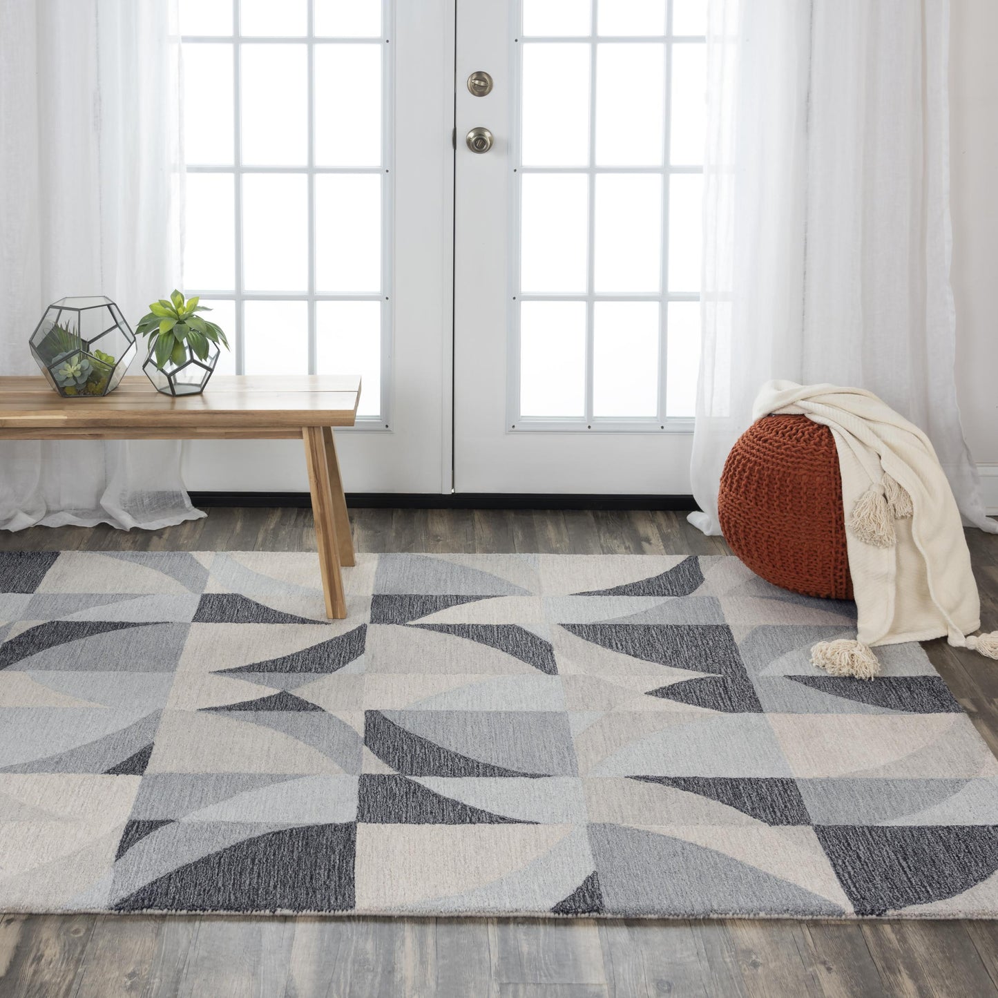 Midland Contemporary rug, 8' x 10'.