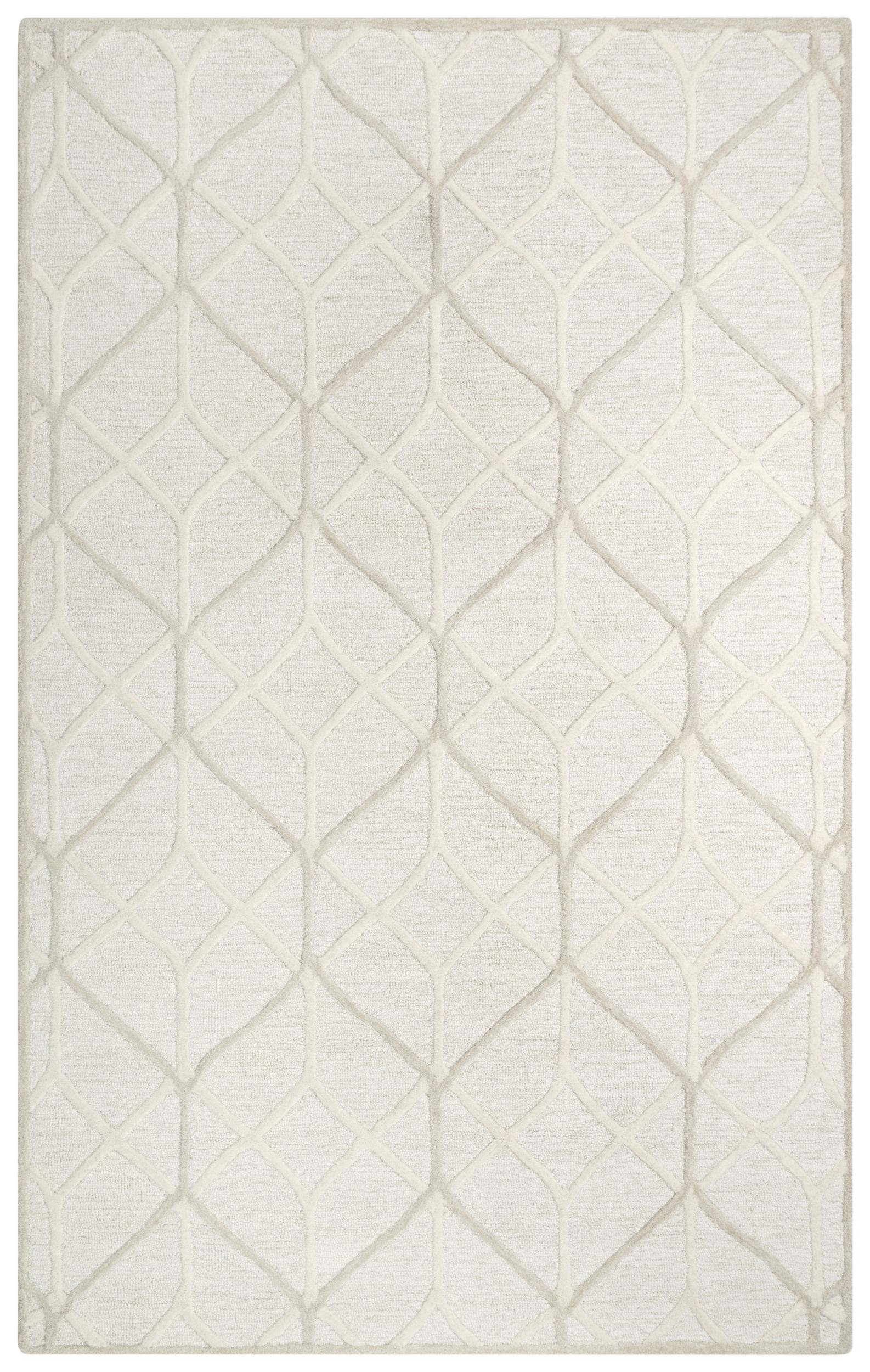 Transitional rug, 5' x 8'.