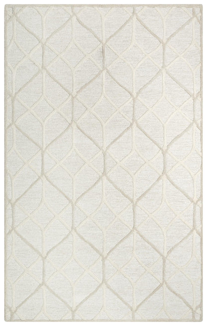 Transitional rug, 5' x 8'.