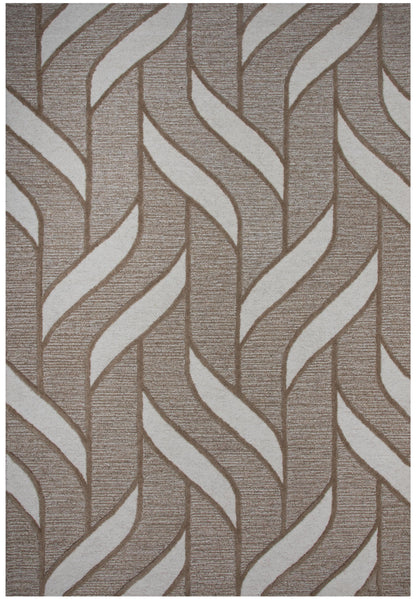 Contemporary rug, 9' x 12'.