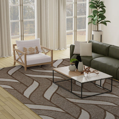 Lofton contemporary rug, 8' x 10'.