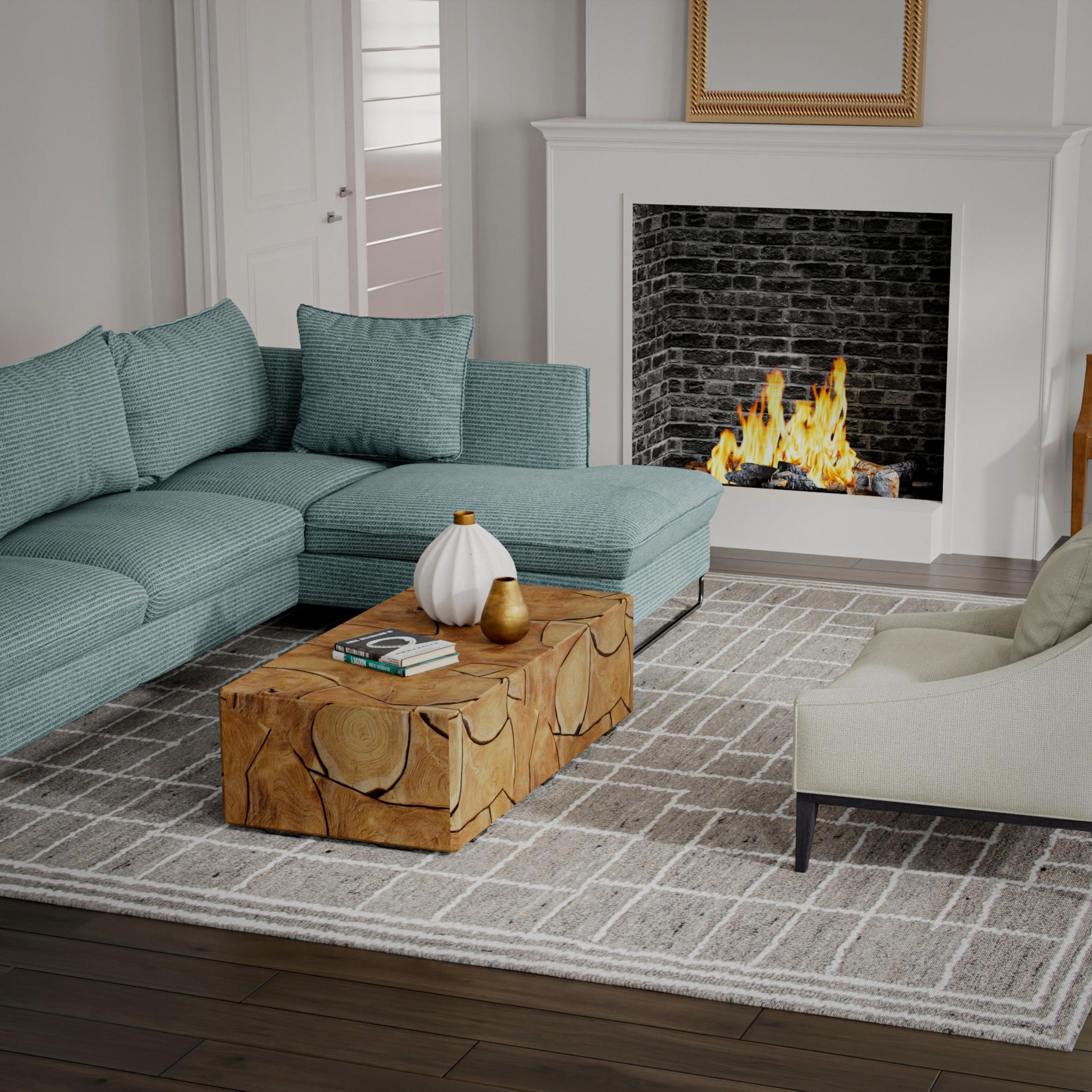 Lofton Contemporary rug, 9' x 12