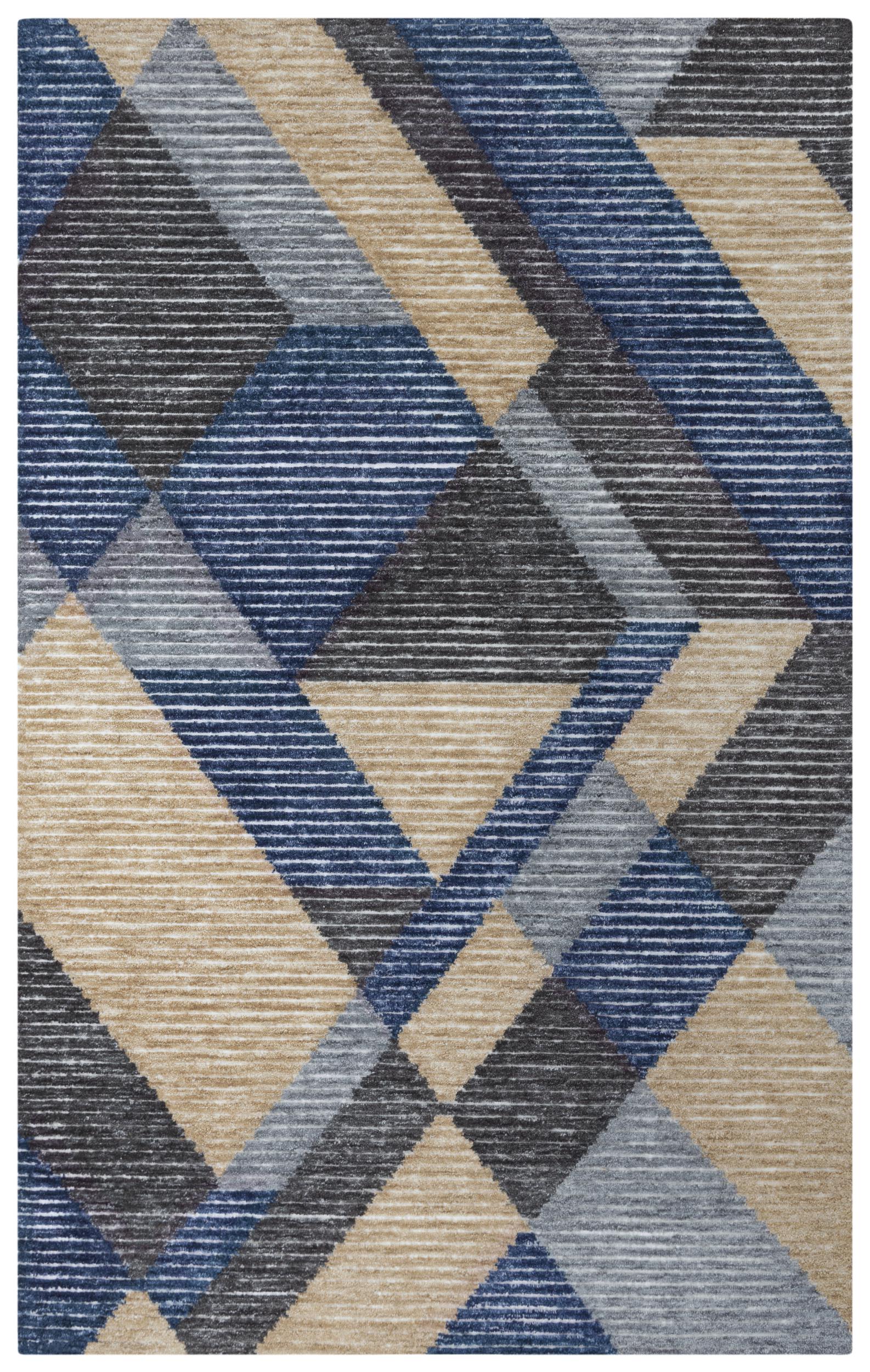 Contemporary rug, 5' x 8'.
