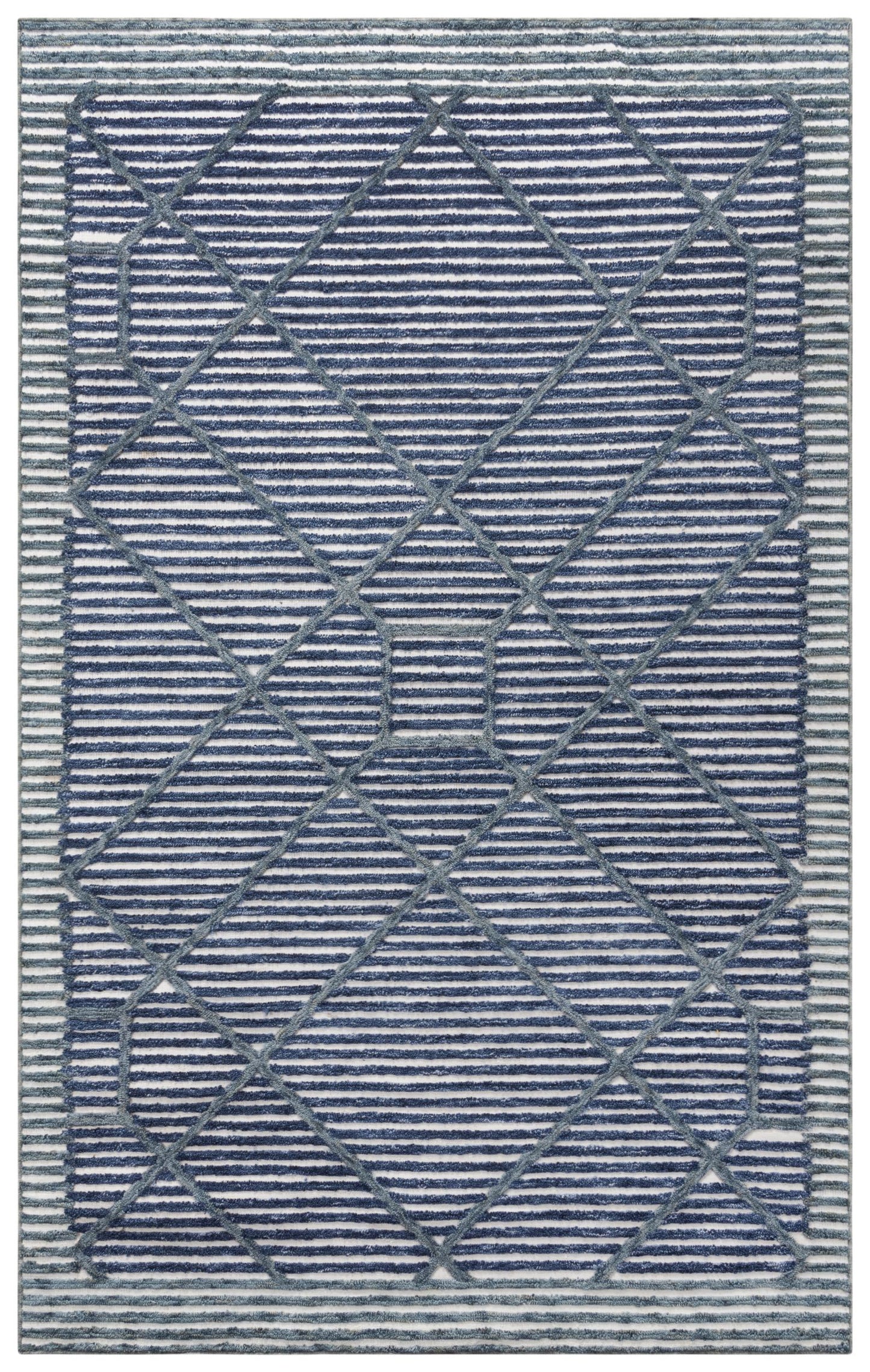 Contemporary rug, 5' x 8'.