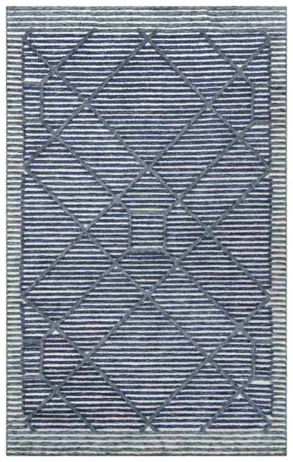 Contemporary rug, 5' x 8'.