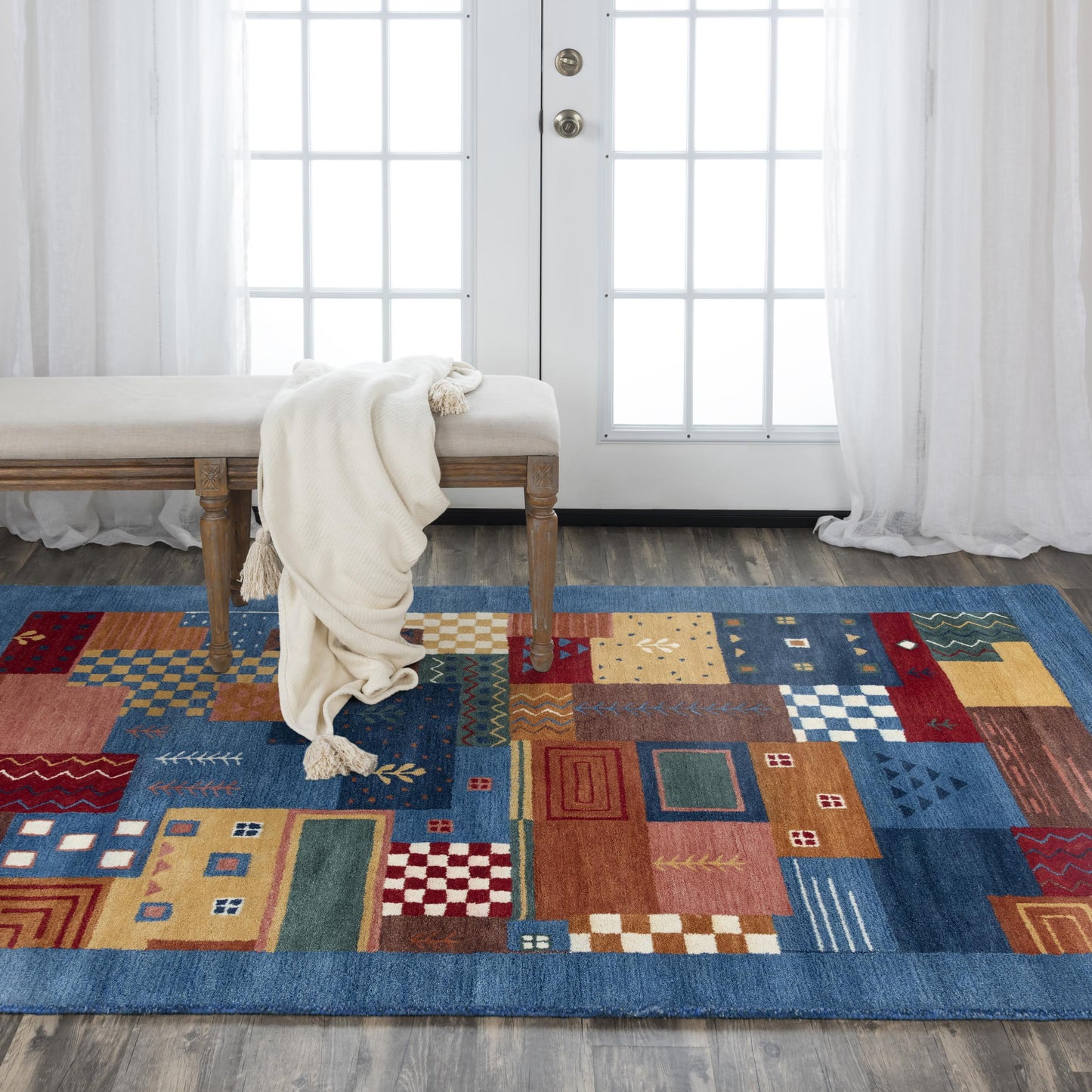 RIZZY HOME RUGS Nomad   Novelty 5' x 8'    - A14A1410100090576