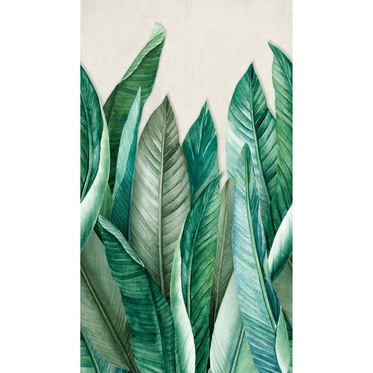 GALERIE WALLCOVERINGS Orom II Branched, Leaves, All-over   Green   - A39501