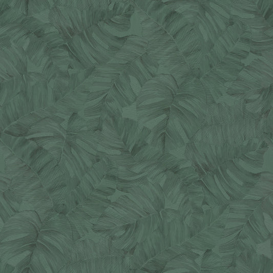 GALERIE WALLCOVERINGS Karuna Branched, Leaves, Motive   Green   - KRA67601