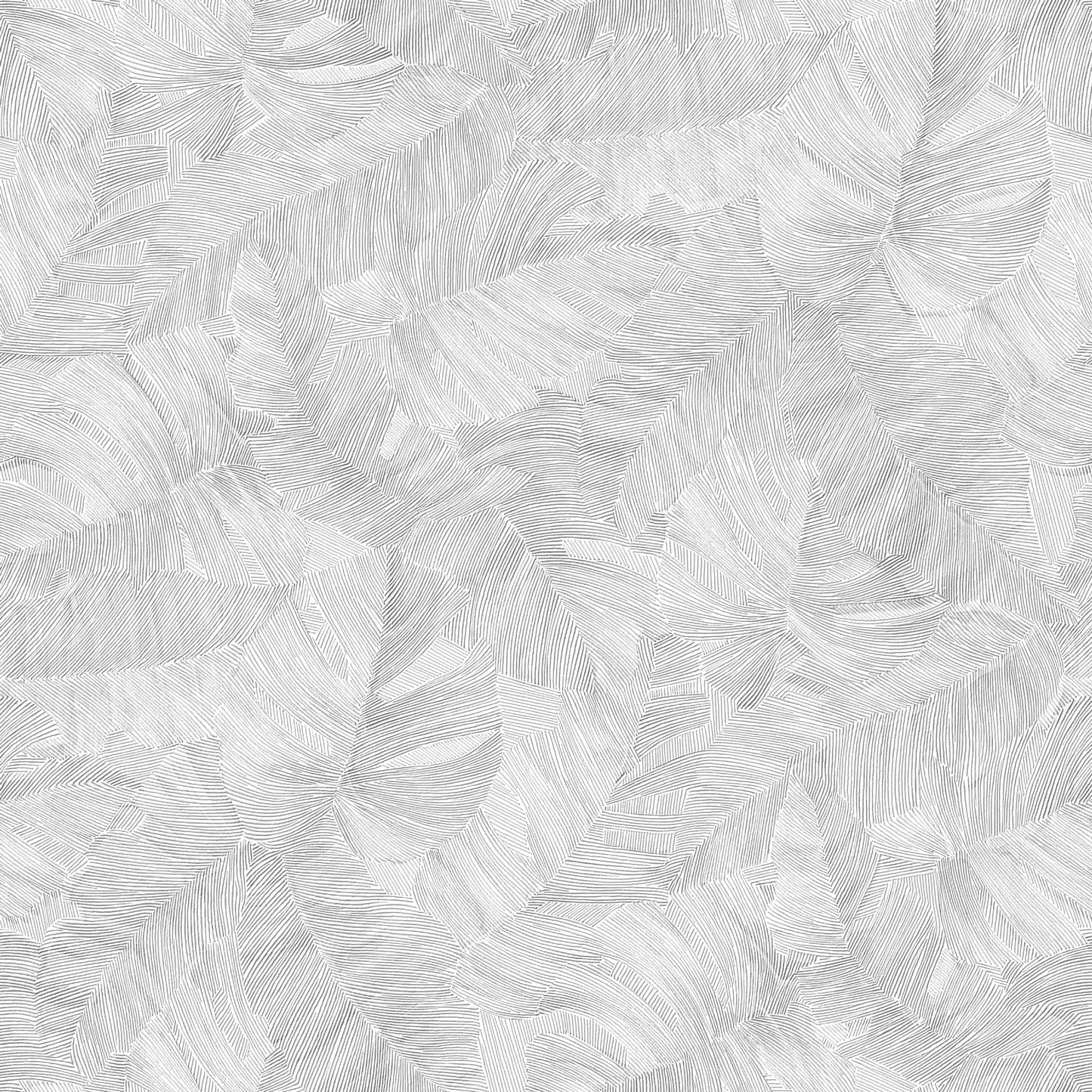 GALERIE WALLCOVERINGS Karuna Branched, Leaves, Motive   White   - KRA67603