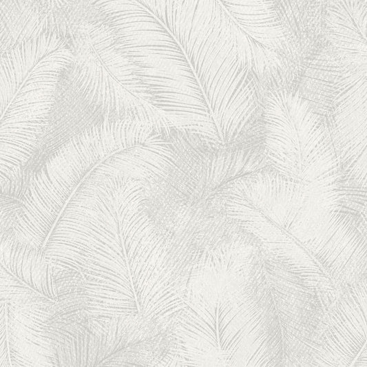 GALERIE WALLCOVERINGS Arcadia Branched, Leaves, All-over   White   - ARA70201