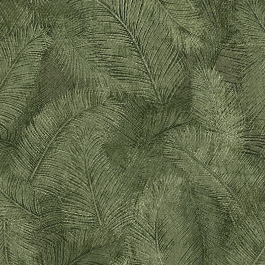 GALERIE WALLCOVERINGS Arcadia Branched, Leaves, All-over   Green   - ARA70203