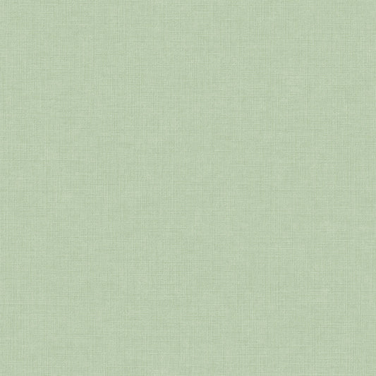 GALERIE WALLCOVERINGS Arcadia Textile, Plain   Green   - ARA71008