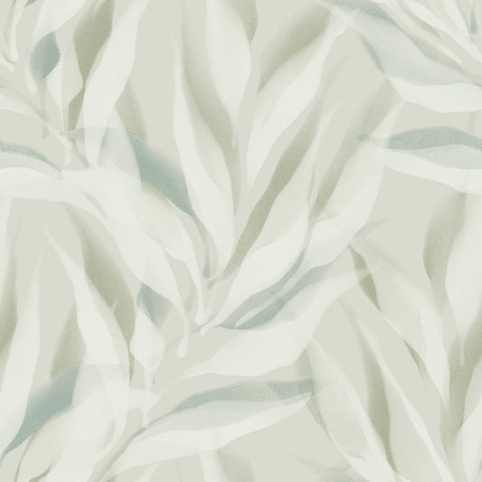 GALERIE WALLCOVERINGS Karuna Branched, Leaves, All-over   Blue   - KRA76102