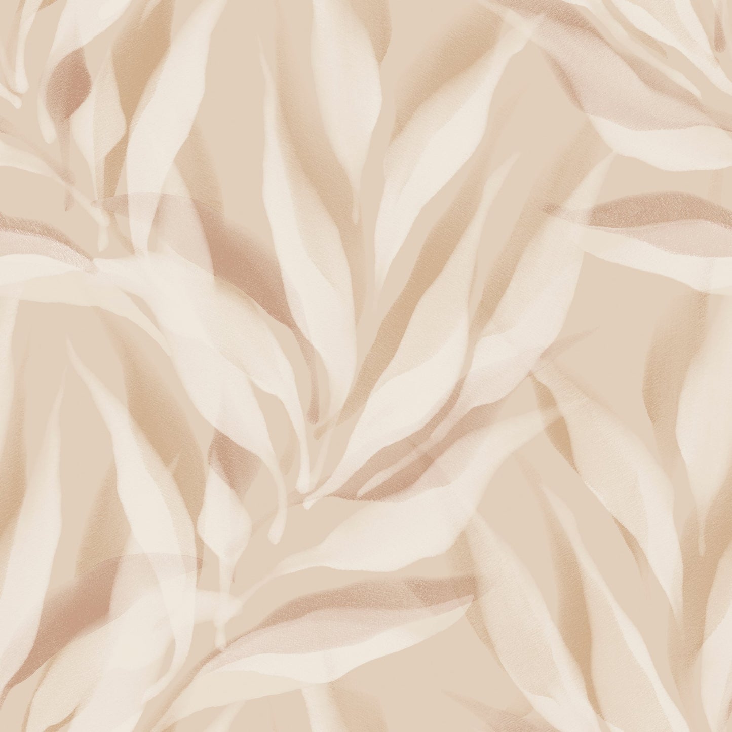 GALERIE WALLCOVERINGS Karuna Branched, Leaves, All-over   Orange   - KRA76103