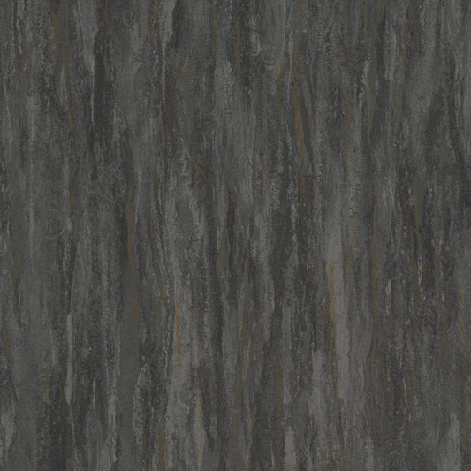 GALERIE WALLCOVERINGS Textured Vibes Patinated, Plain   Black   - A78501