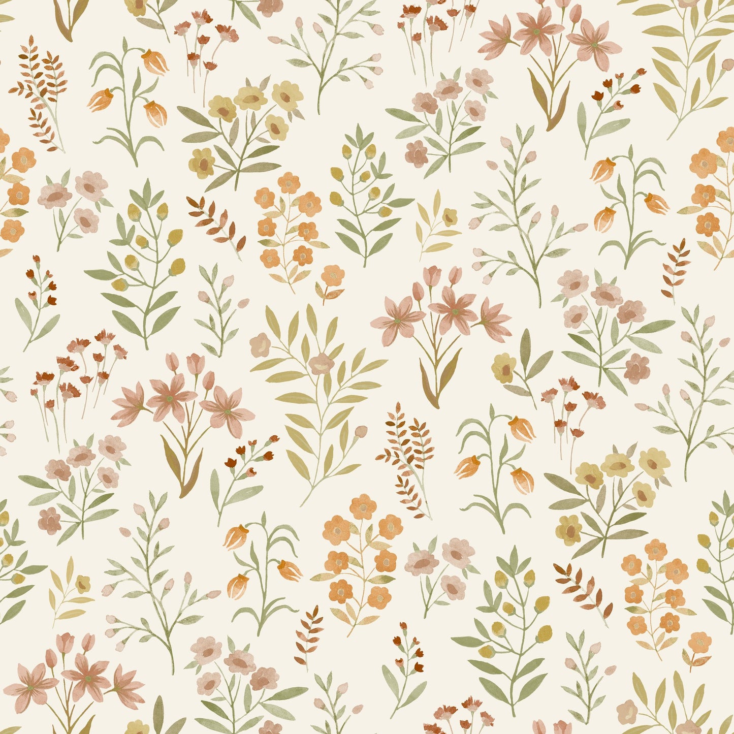 GALERIE WALLCOVERINGS Inia Classical, Floral, All-over   Multi   - INA80102