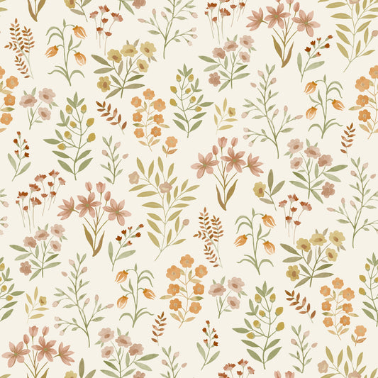 GALERIE WALLCOVERINGS Inia Classical, Floral, All-over   Multi   - INA80102