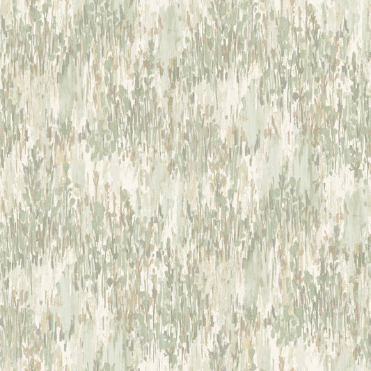 GALERIE WALLCOVERINGS Inia Ethnic, All-over   Green   - INA82803