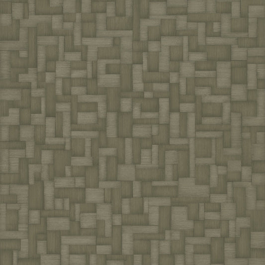 GALERIE WALLCOVERINGS Structured Walls Geometric, All-over   Green   - A85201