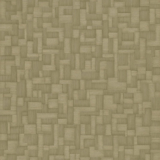 GALERIE WALLCOVERINGS Structured Walls Geometric, All-over   Green   - A85202