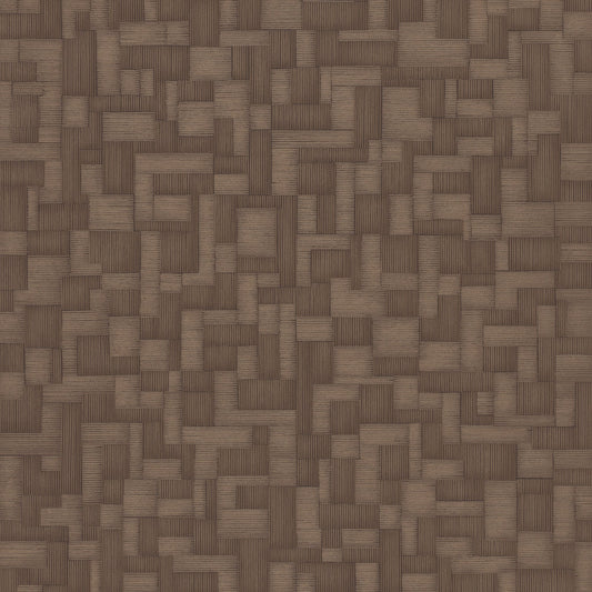 GALERIE WALLCOVERINGS Structured Walls Geometric, All-over   Brown   - A85205