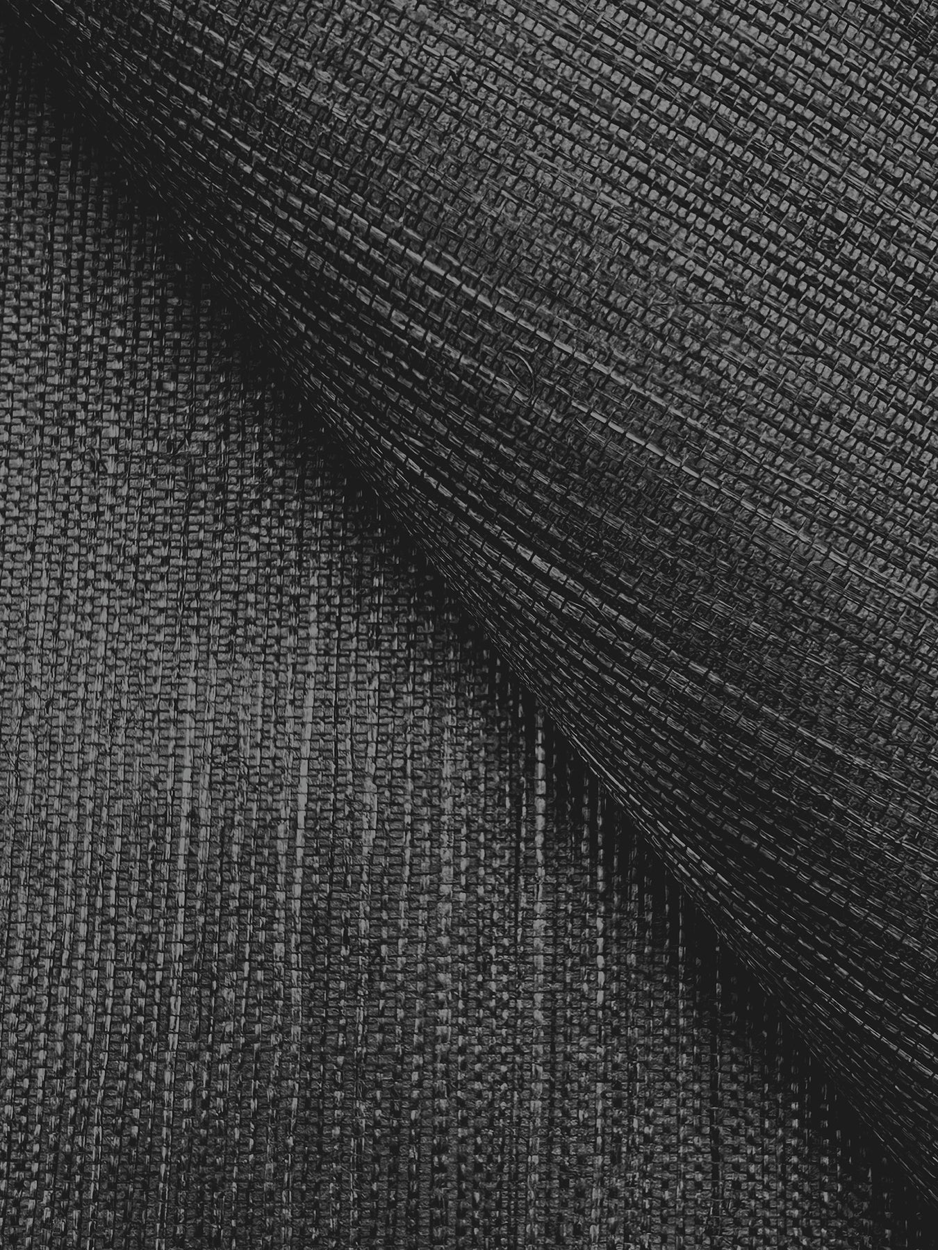 York Wallcoverings Artifacts Maguey Sisal Black Wallpaper Traditional Grasscloth Blacks  Wallpaper - AB2195NWFD