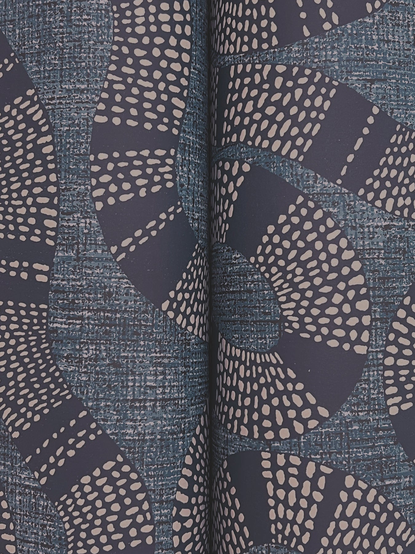 York Wallcoverings Artifacts Ophidia Navy Wallpaper Eclectic Novelty Blues  Wallpaper - AB3002