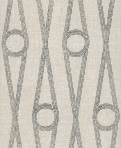 York Wallcoverings Artifacts Henlein Putty Wallpaper Glam Sculptured Finishes Greys  Wallpaper - AB3011