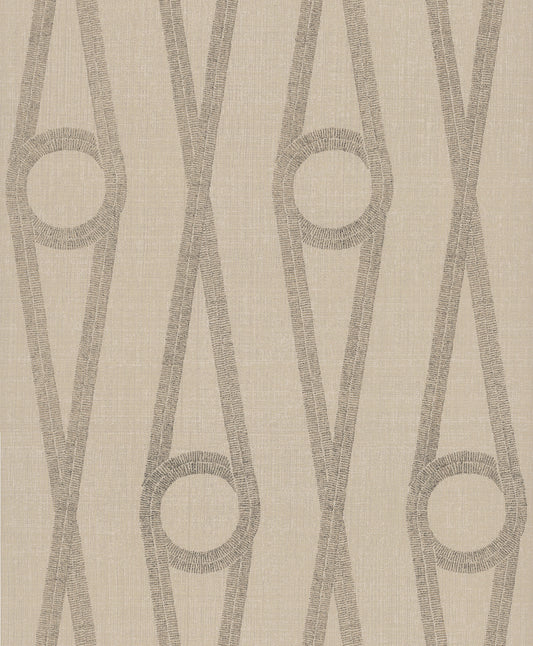 York Wallcoverings Artifacts Henlein Gold Wallpaper Glam Sculptured Finishes Beiges  Wallpaper - AB3012