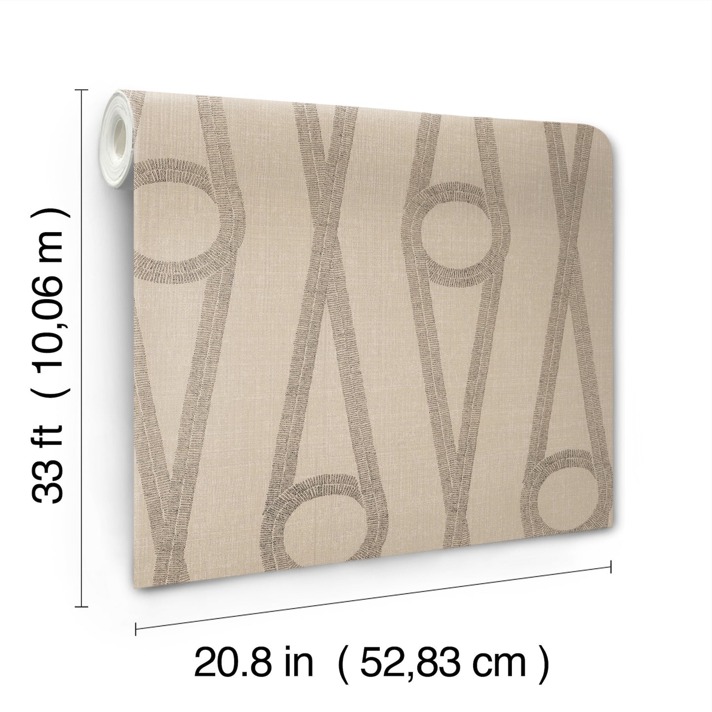 York Wallcoverings Artifacts Henlein Gold Wallpaper Glam Sculptured Finishes Beiges  Wallpaper - AB3012