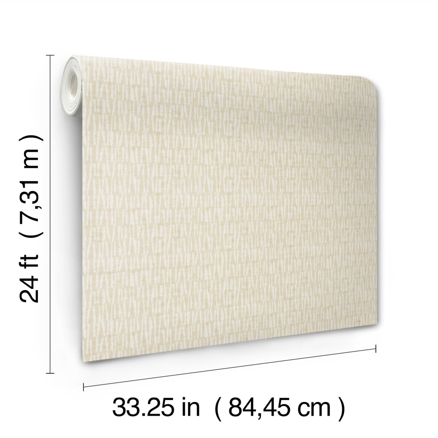 York Wallcoverings Artifacts Thatched Taupe Wallpaper Modern Grasscloth Beiges  Wallpaper - AB3041