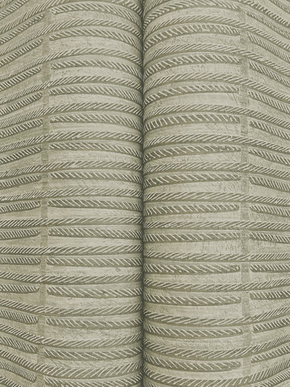 York Wallcoverings Artifacts Iringa Sage Wallpaper Transitional Botanical Greens  Wallpaper - AB3051