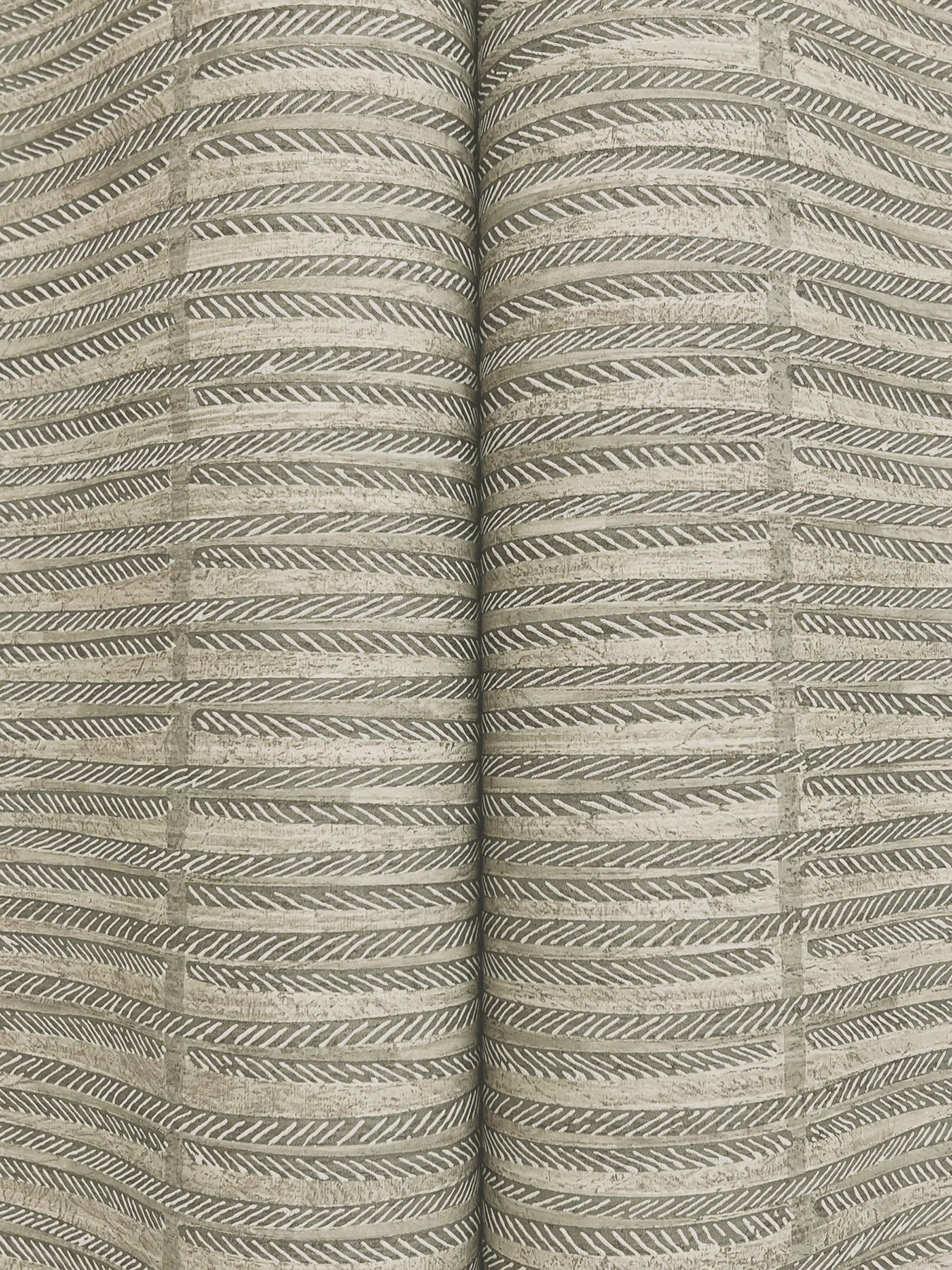 York Wallcoverings Artifacts Iringa Putty Wallpaper Transitional Botanical Browns  Wallpaper - AB3052