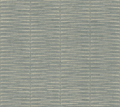 York Wallcoverings Artifacts Iringa Indigo Wallpaper Transitional Botanical Blues  Wallpaper - AB3054