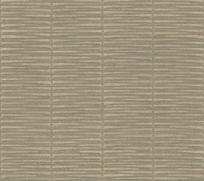 York Wallcoverings Artifacts Iringa Mocha Wallpaper Transitional Botanical Browns  Wallpaper - AB3055
