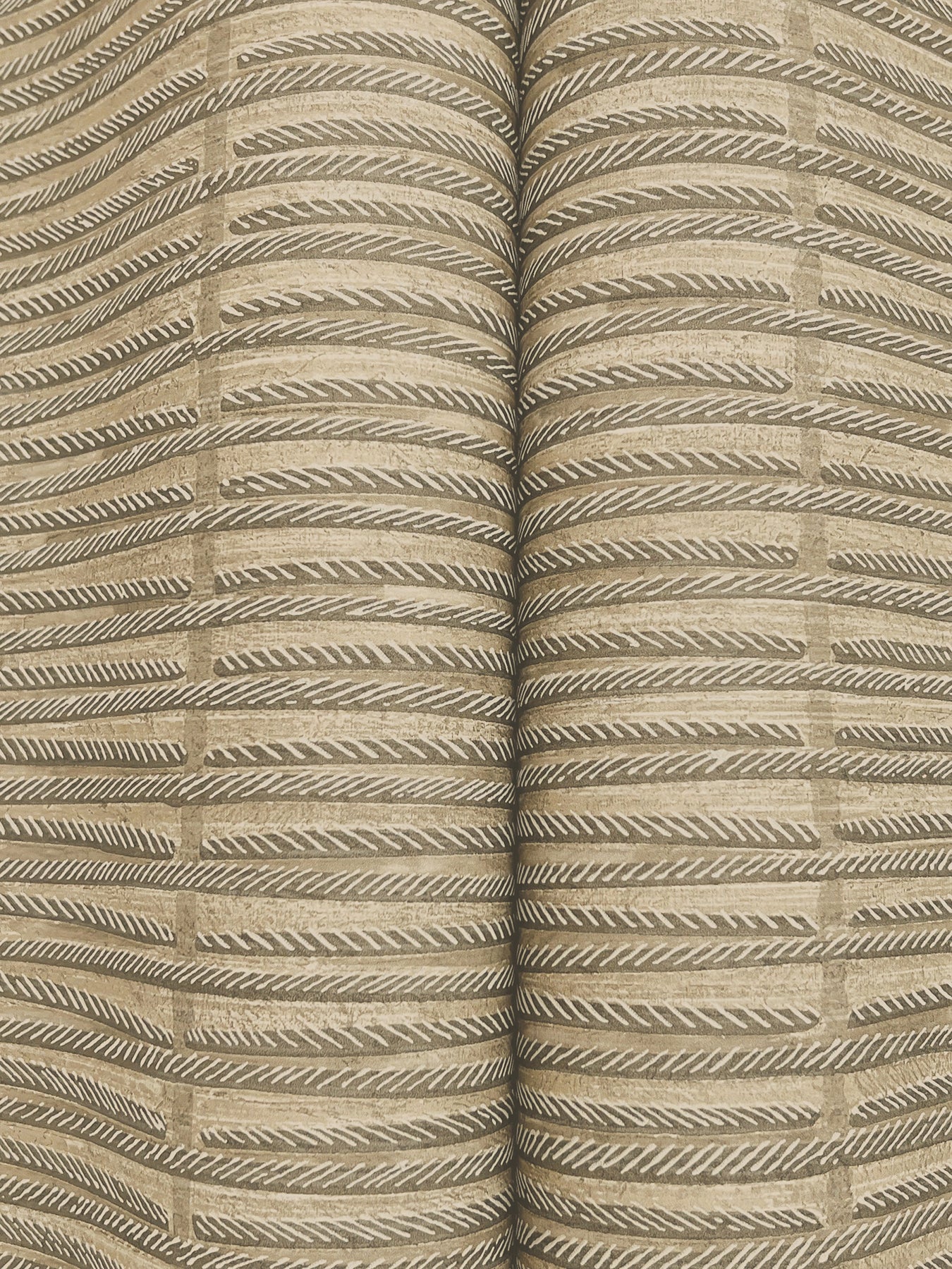 York Wallcoverings Artifacts Iringa Mocha Wallpaper Transitional Botanical Browns  Wallpaper - AB3055