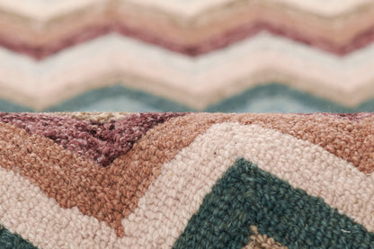 Momeni Rugs   Zigzag Stripe 8' X 10'    - ABBOTABB-1MTI80A0